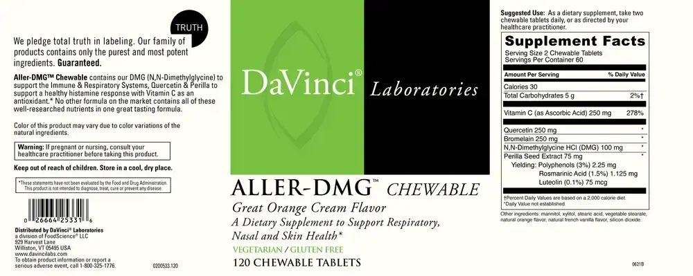 Product image for Aller-DMG (chewable).