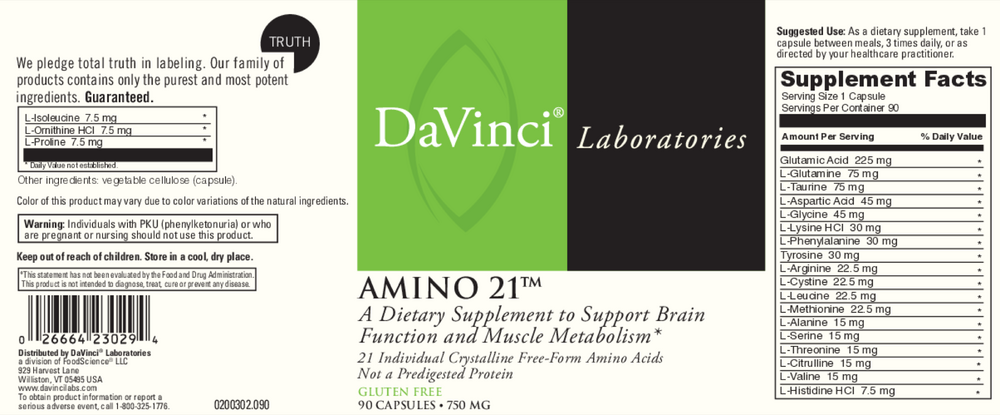 Product image for Amino-21.