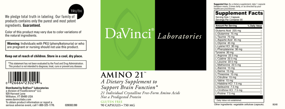 Product image for Amino-21.