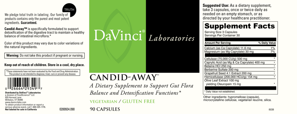 Product image for Candid-Away.