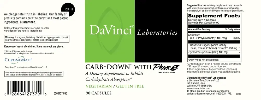 Product image for Carb-Down™ with Phase 2®.