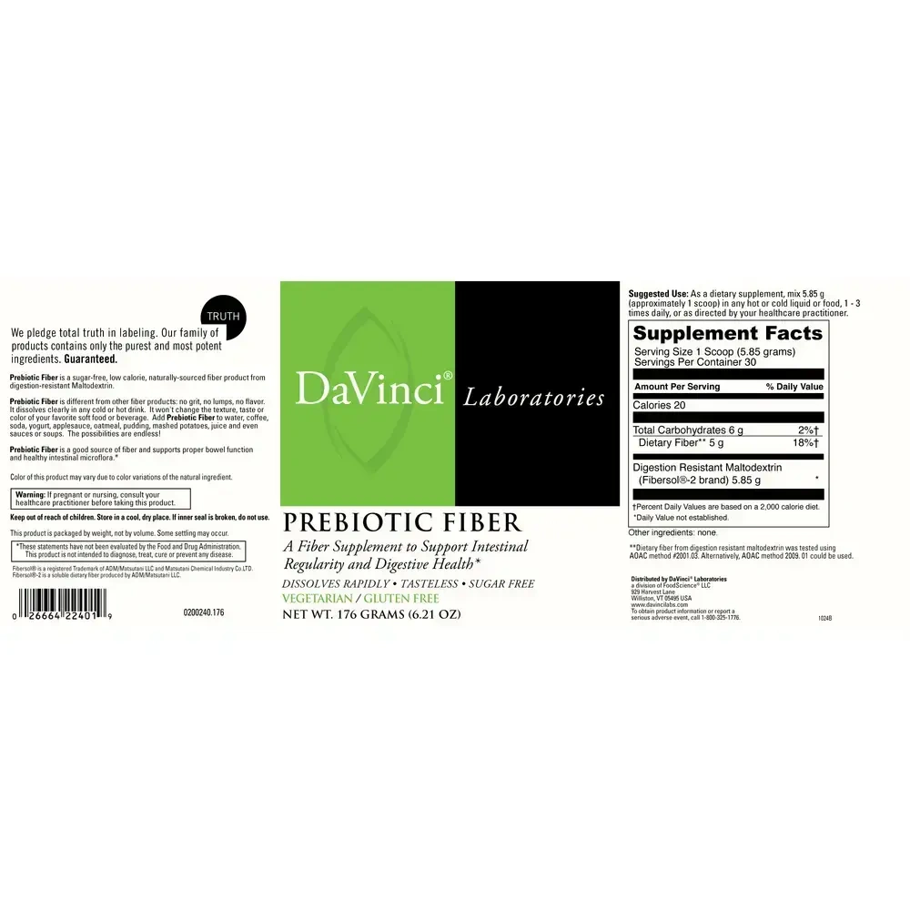 Product image for Prebiotic Fiber™.