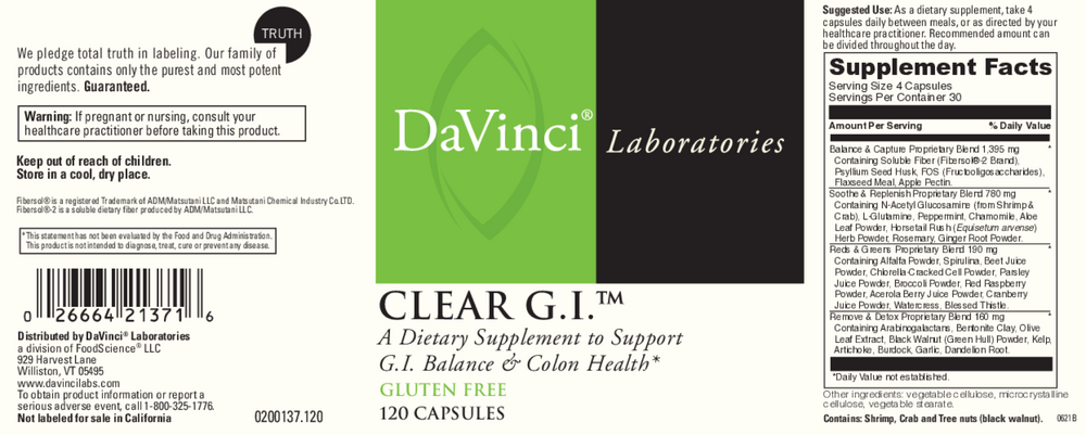 Product image for Clear G.I..