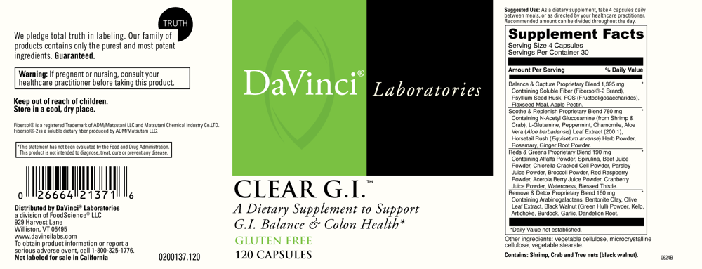 Product image for Clear G.I..