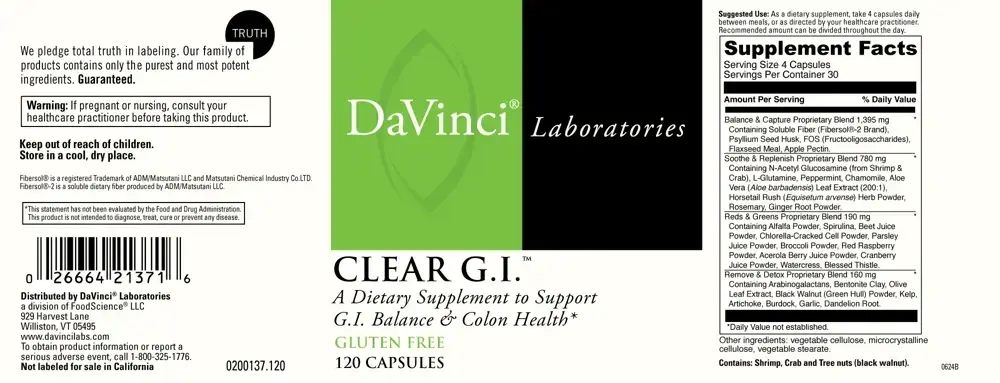 Product image for Clear G.I..