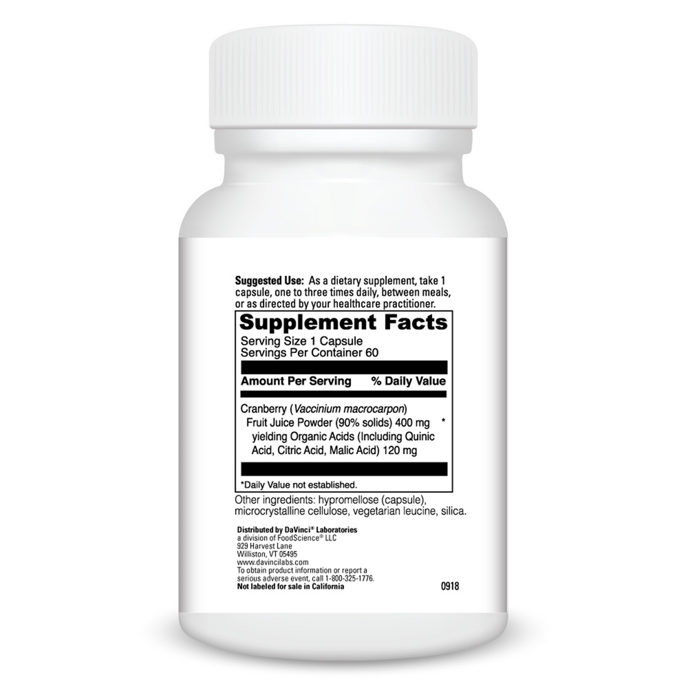 Product image for Cranberry 400mg.