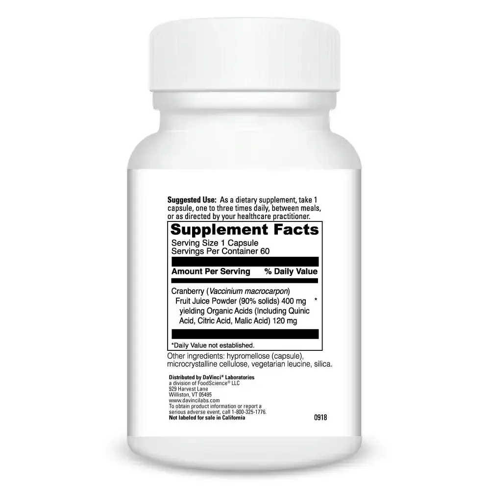Product image for Cranberry 400mg.