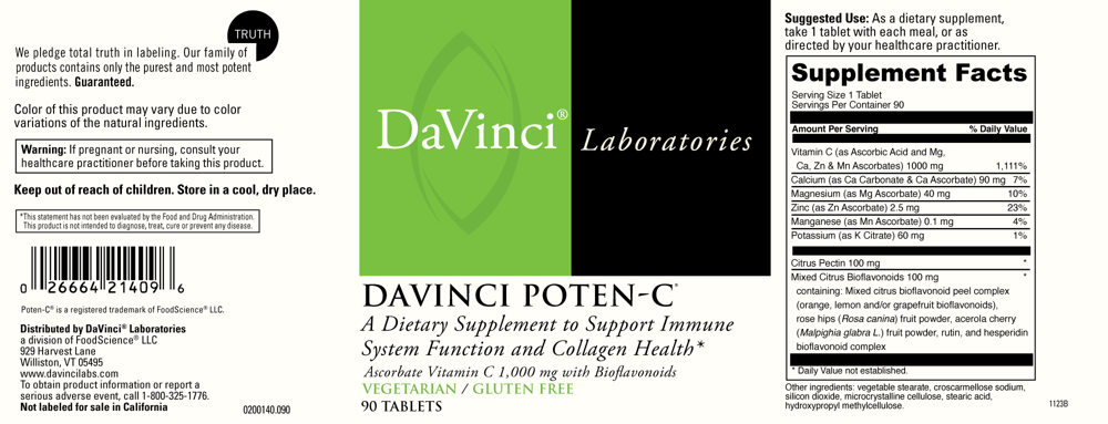 Product image for DaVinci Poten-C®.