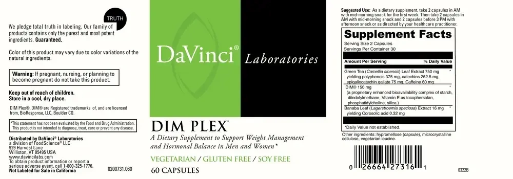 Product image for DIM Plex.