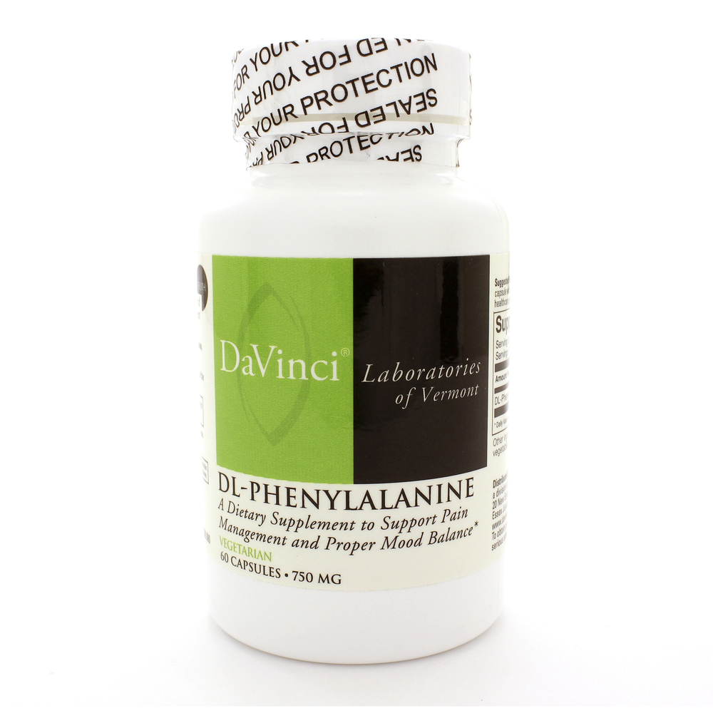 Product image for DL-Phenylalanine 750mg.