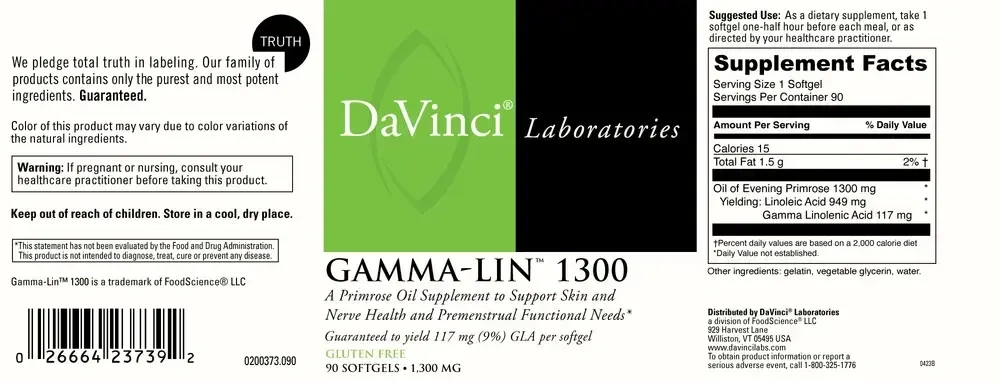 Product image for Gamma Lin 1,300mg.