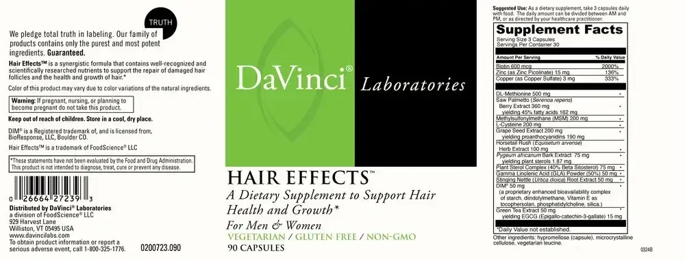 Product image for Hair Effects.