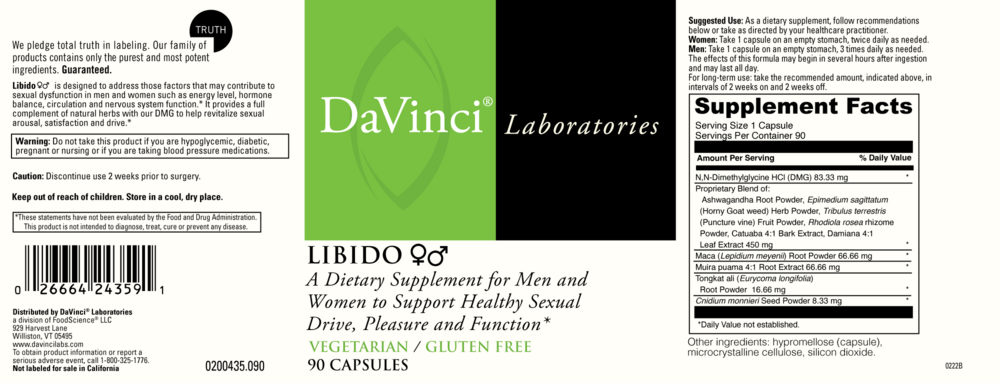 Product image for Libido.