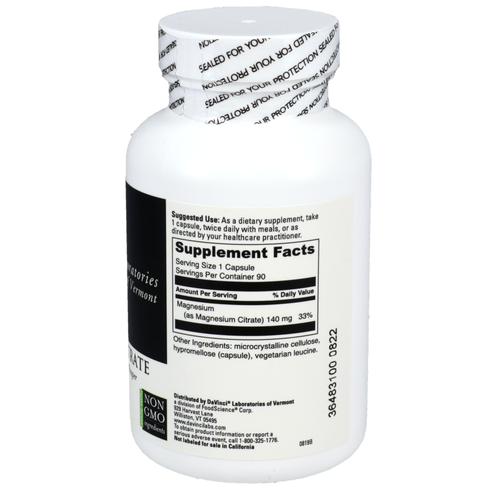 Product image for Magnesium Citrate 140mg.