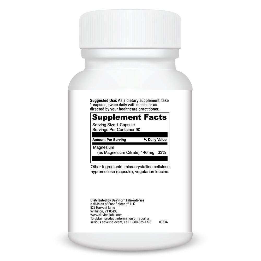 Product image for Magnesium Citrate 140mg.