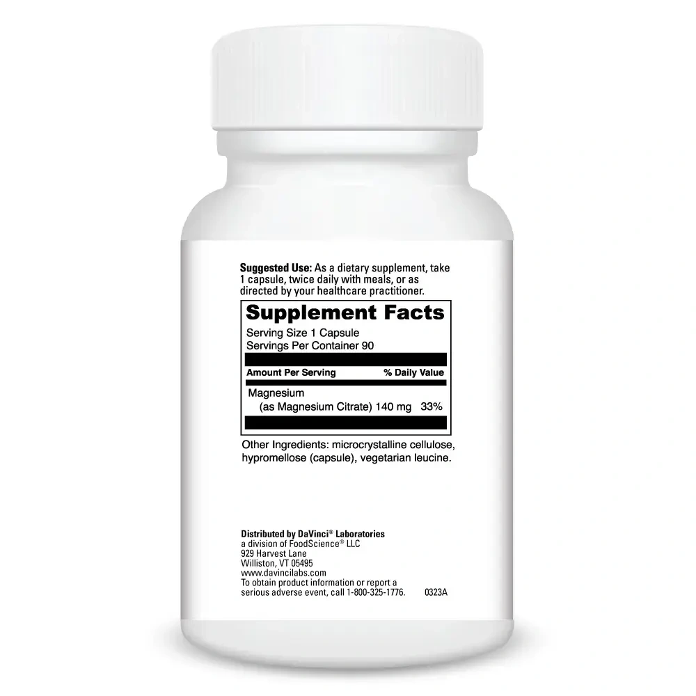 Product image for Magnesium Citrate 140mg.