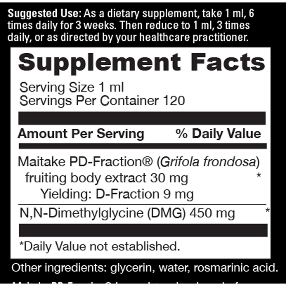Product image for Maitake-DMG Liquid.