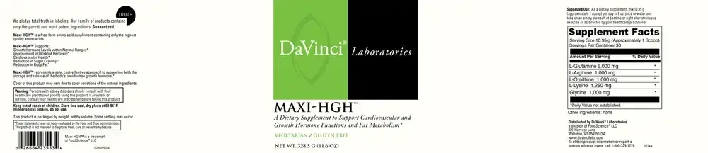 Product image for Maxi-HGH.