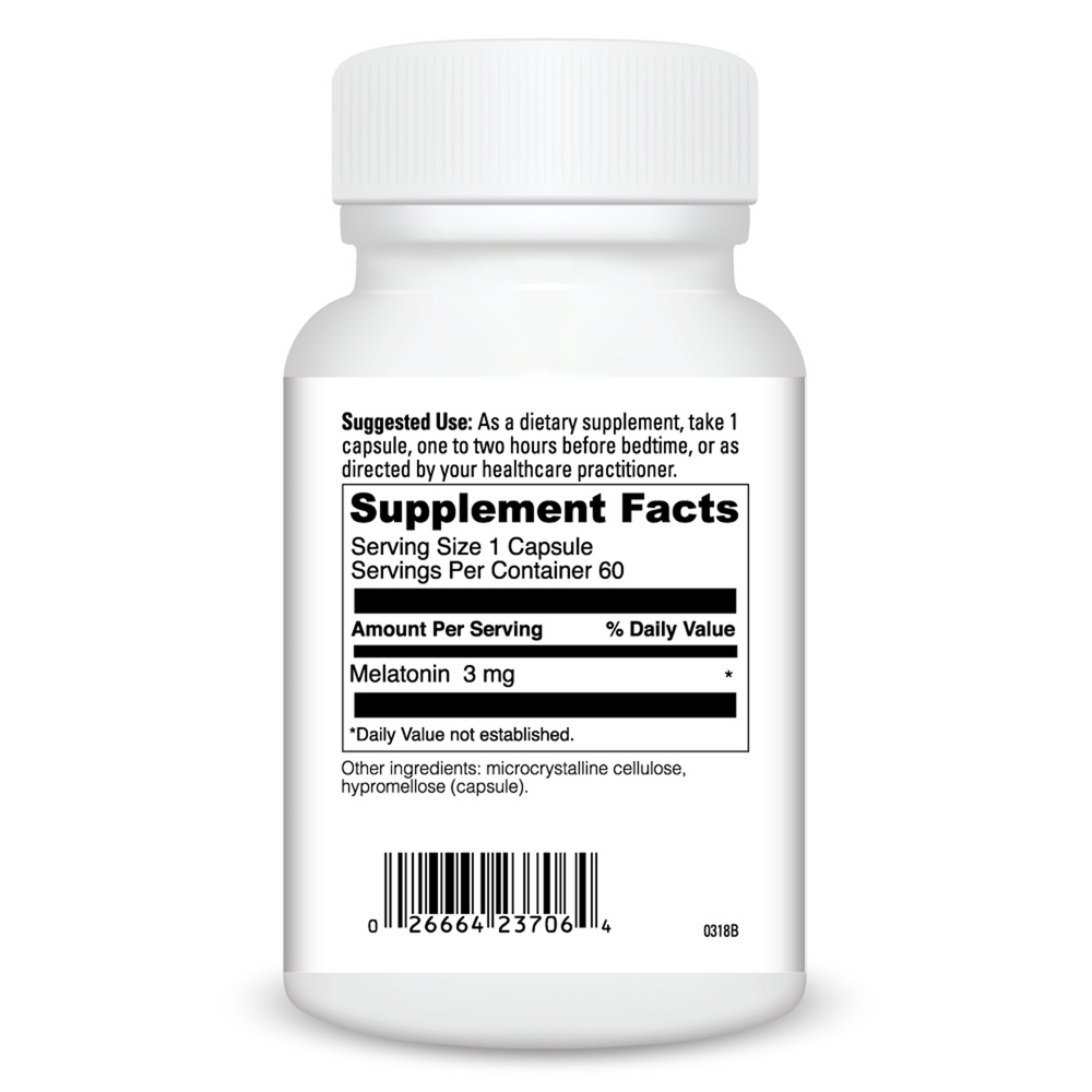 Product image for Melatonin 3mg.