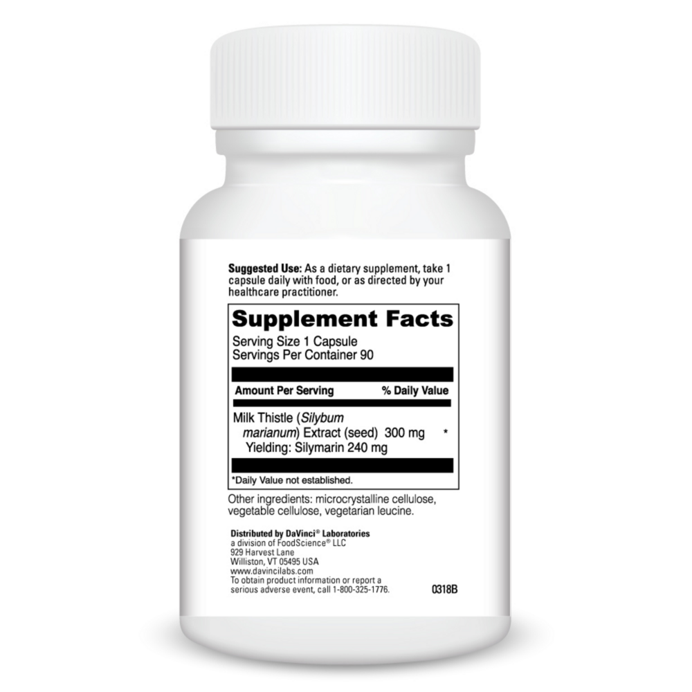 Product image for Milk Thistle 300mg.