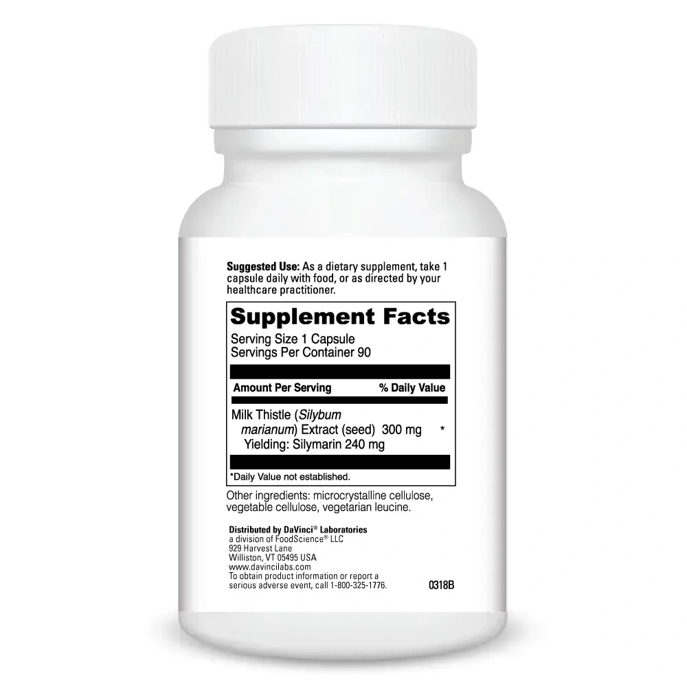 Product image for Milk Thistle 300mg.