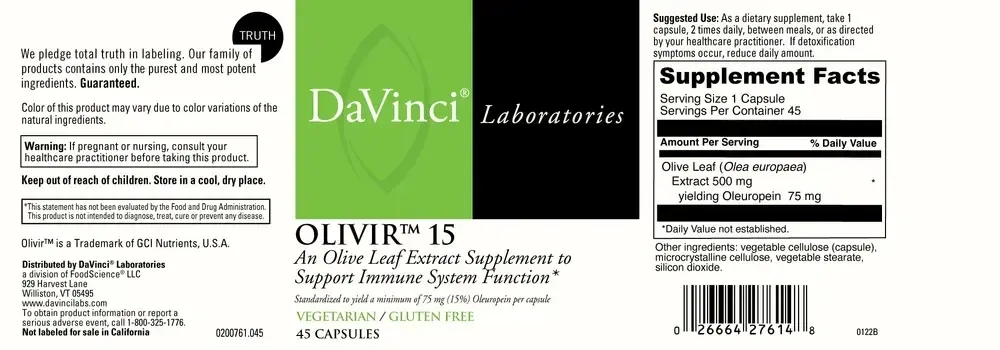 Product image for Olivir 15.