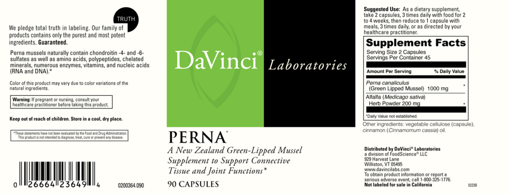 Product image for Perna.