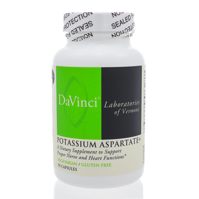 Potassium Aspartate + (90 capsules) by DaVinci Labs