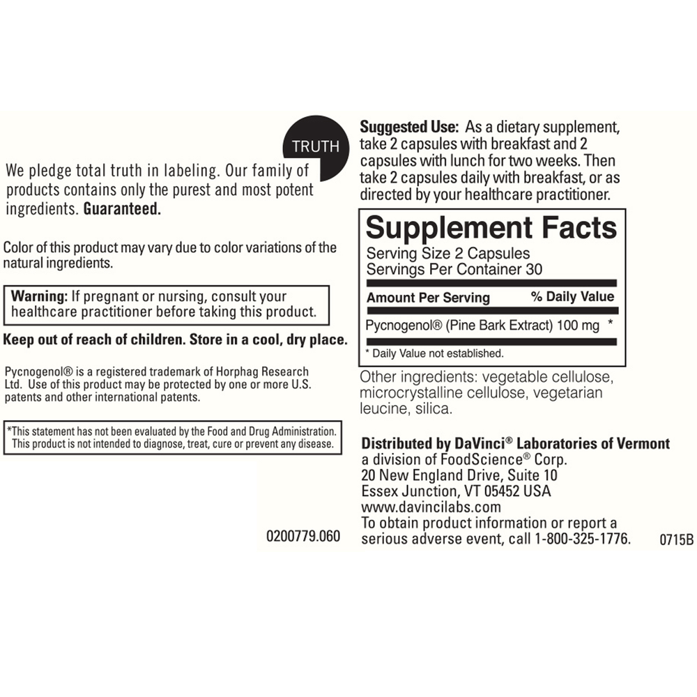 Product image for Pycnogenol®-50.