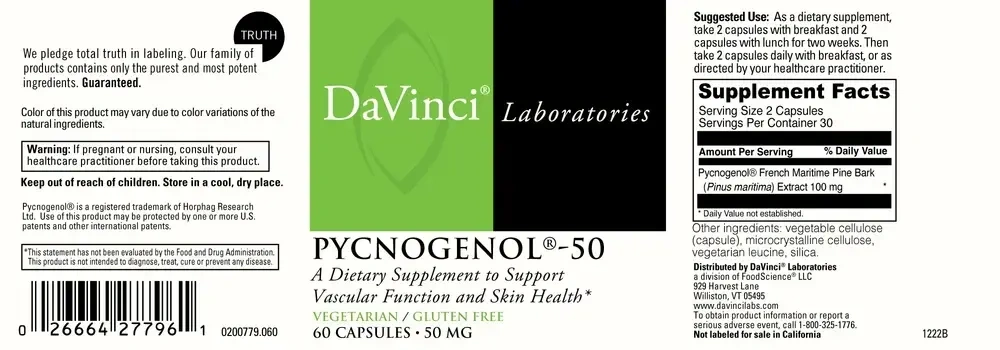 Product image for Pycnogenol®-50.