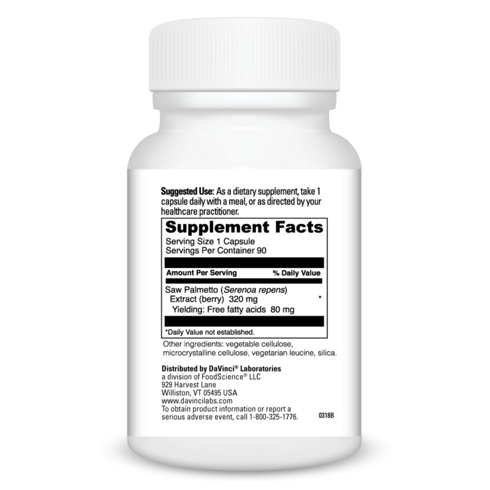 Product image for Saw Palmetto 320mg.