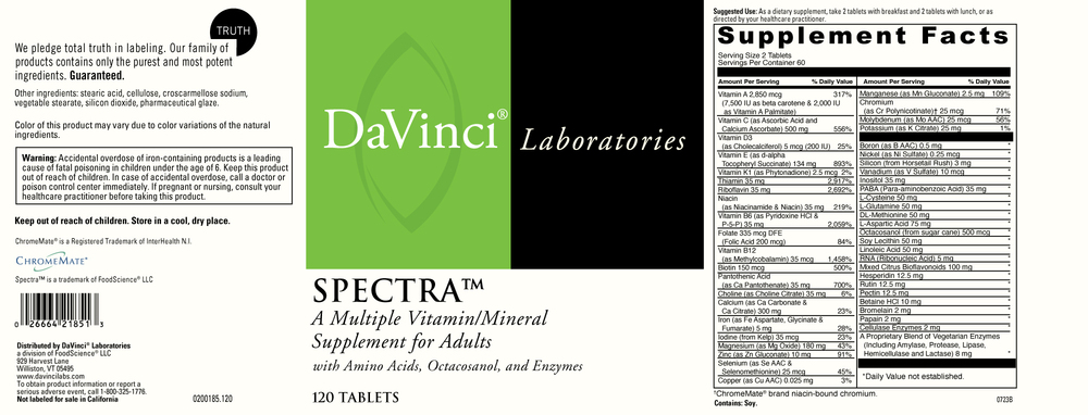 Product image for Spectra.
