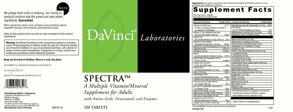 Product image for Spectra.