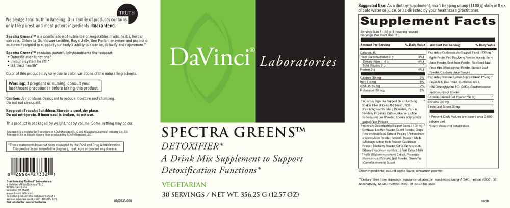 Product image for Spectra Greens™.