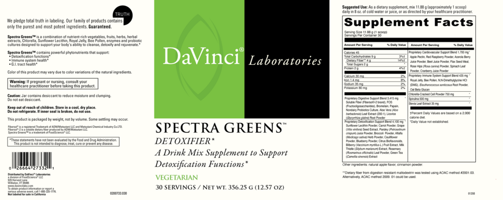 Product image for Spectra Greens™.