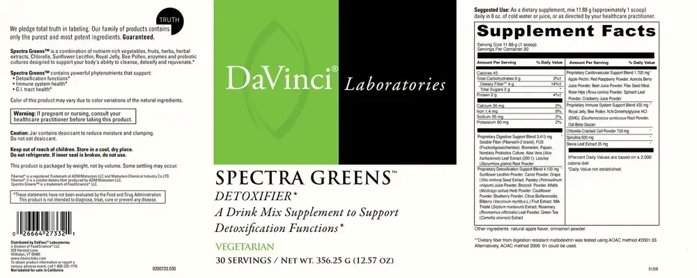 Product image for Spectra Greens™.