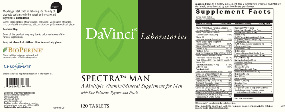 Product image for Spectra Man.