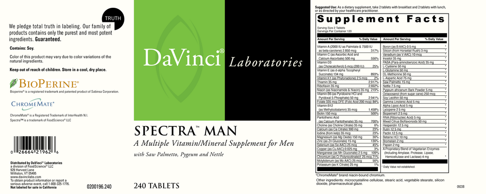 Product image for Spectra Man.