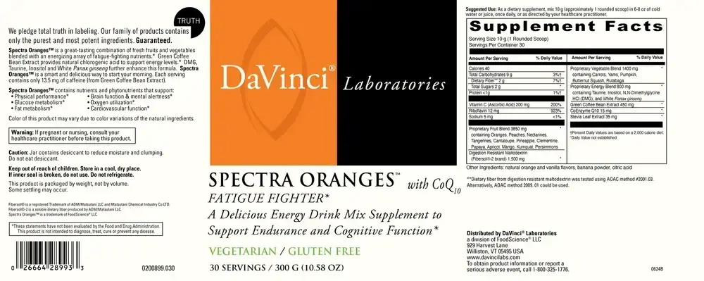 Product image for Spectra Oranges.