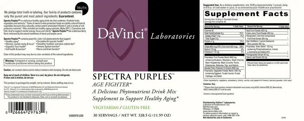 Product image for Spectra Purples.