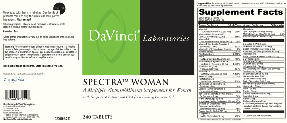 Product image for Spectra Woman.