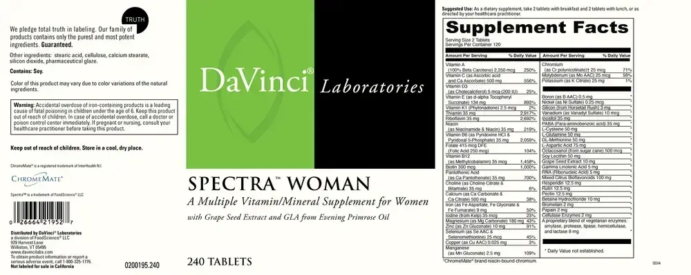 Product image for Spectra Woman.