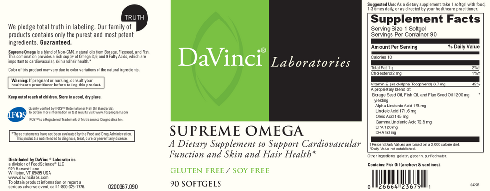 Product image for Supreme Omega.