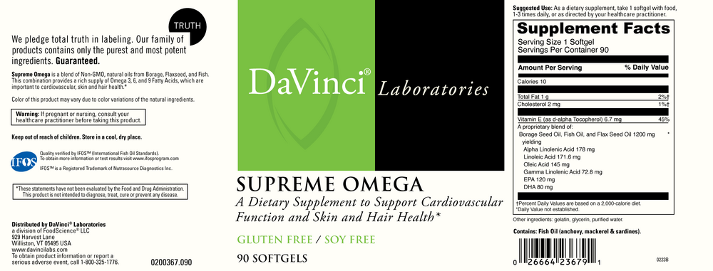 Product image for Supreme Omega.