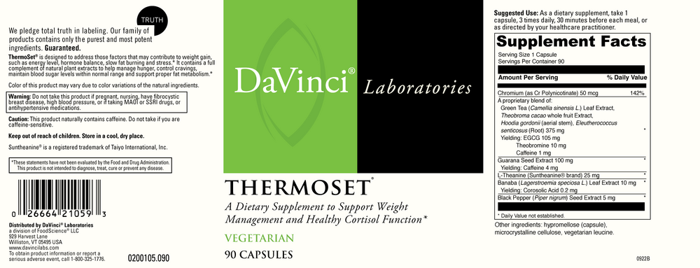 Product image for Thermo-Set.