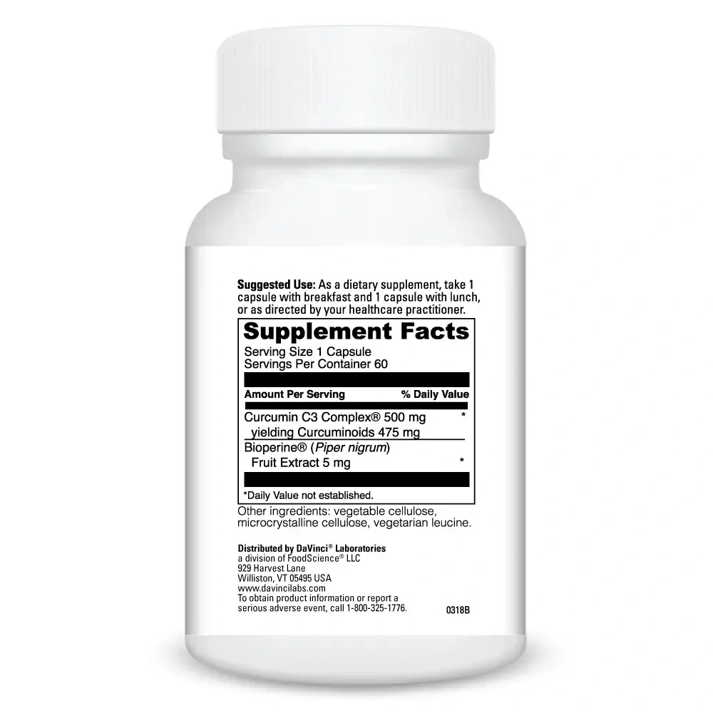 Product image for Curcumin C3 Complex 500mg.