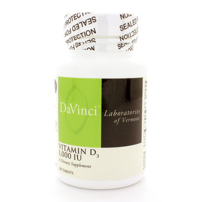 Vitamin D3 1000 IU 250 tablets
