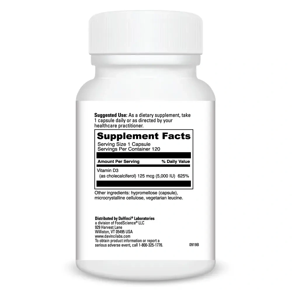 Product image for Vitamin D3 5000 i.u..