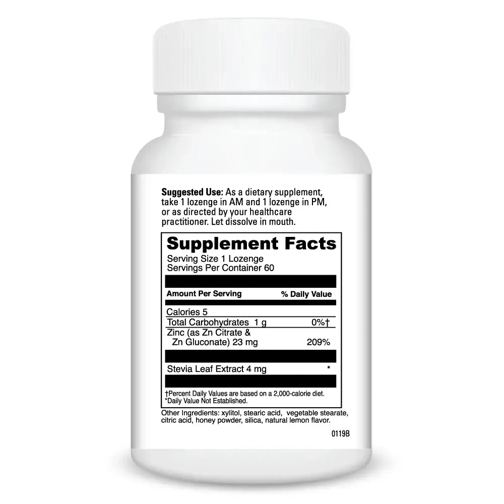 Product image for Zinc Lozenge 23mg.