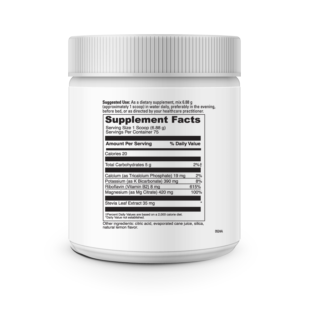 Product image for Effervescent Magnesium Citrate.